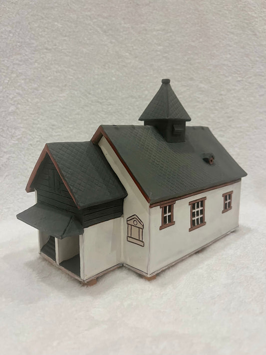 Christmas Ceramic House Art Tealight Candle Holder Room Decoration Handcrafted Collectible Miniature House GC68