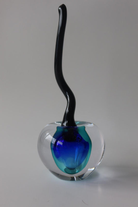 Handmade Blown Art Glass Shaped Sculpture