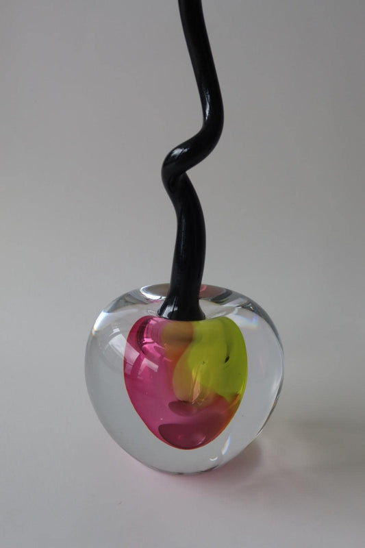 Handmade Blown Art Glass Shaped Sculpture