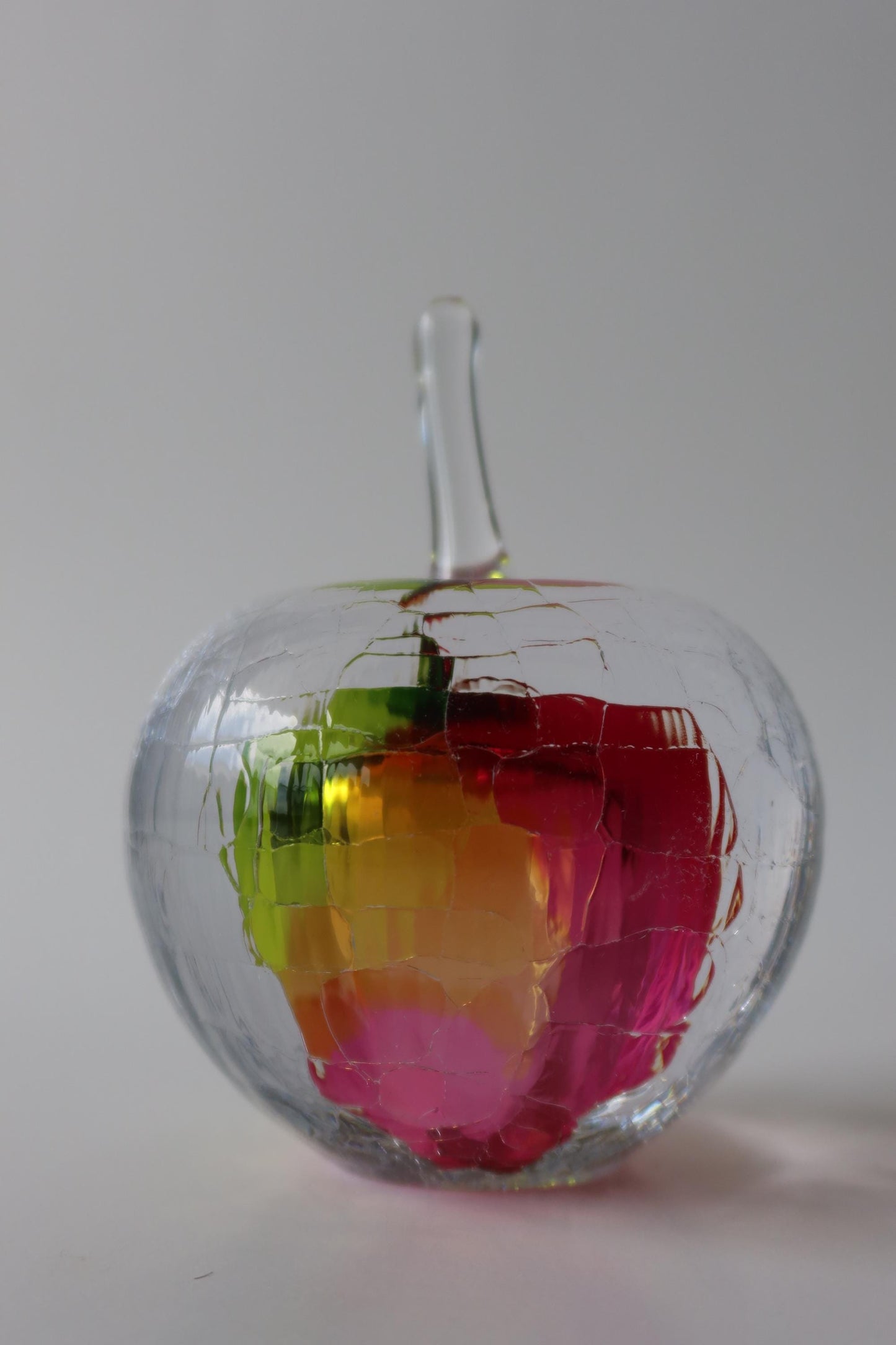 Handmade Blown Art Glass Shaped Sculpture