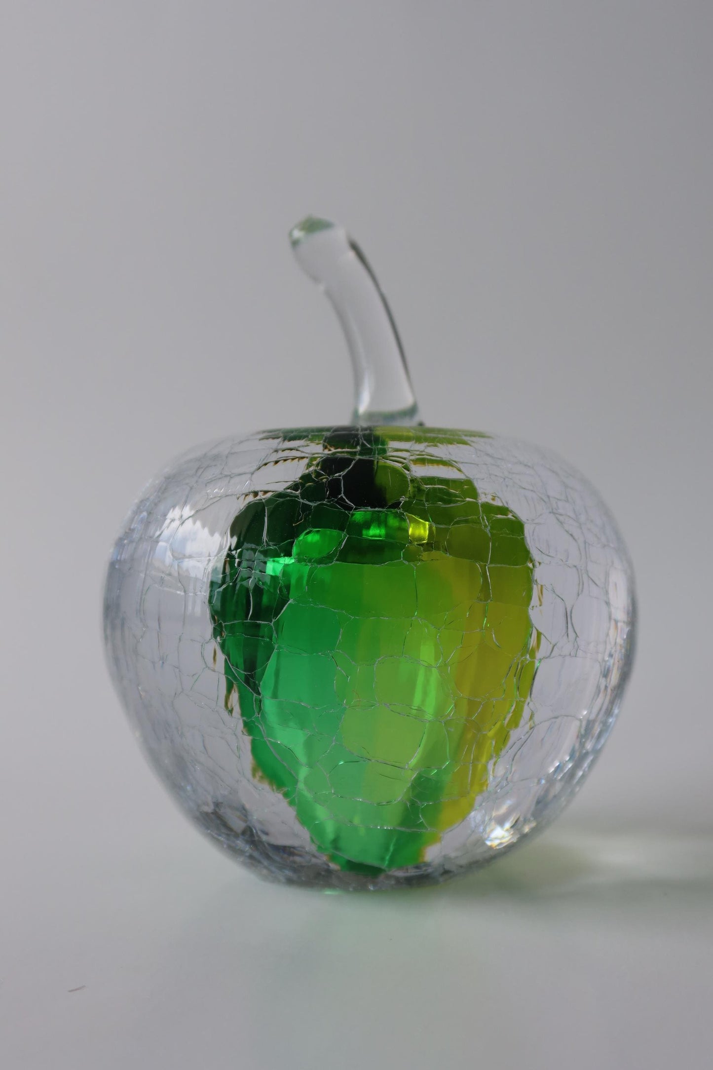 Handmade Blown Art Glass Shaped Sculpture