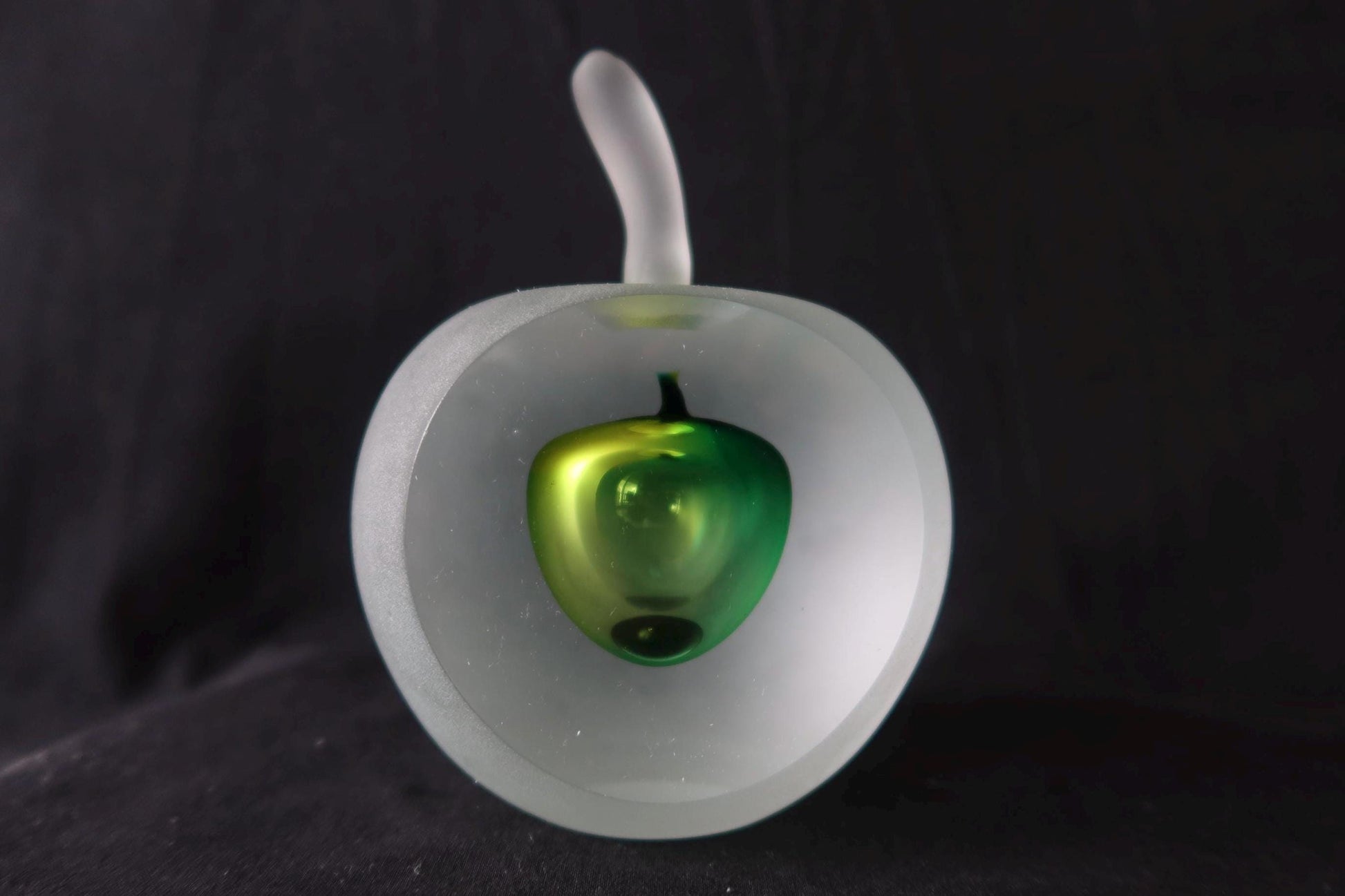 Handmade Blown Art Glass Shaped Sculpture