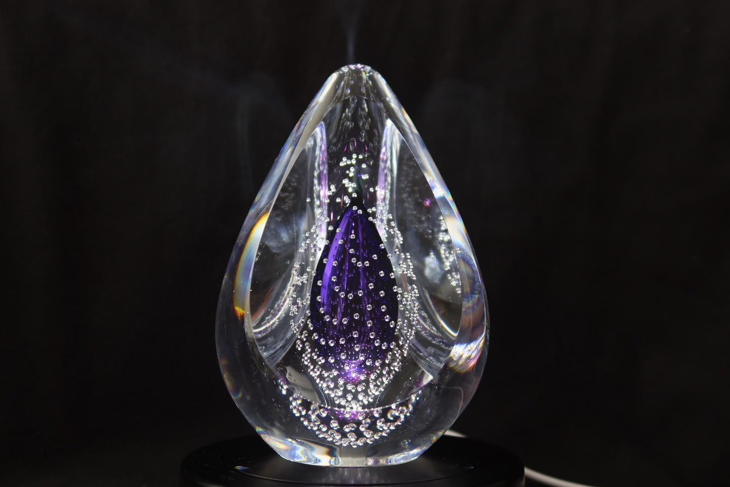 Handmade Blown Art Glass Shaped Sculpture