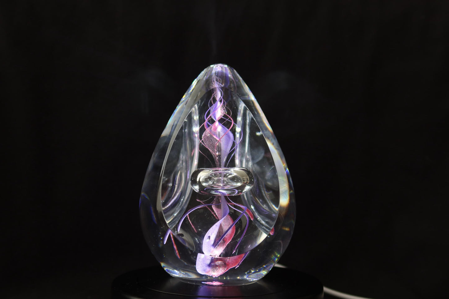 Handmade Blown Art Glass Shaped Sculpture