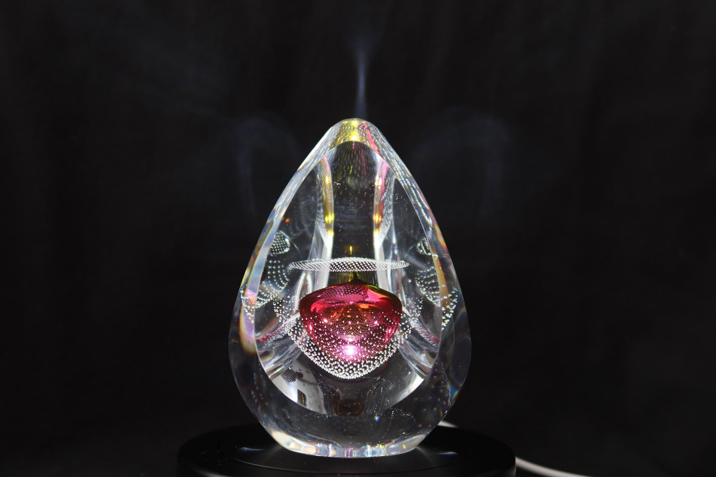 Handmade Blown Art Glass Shaped Sculpture