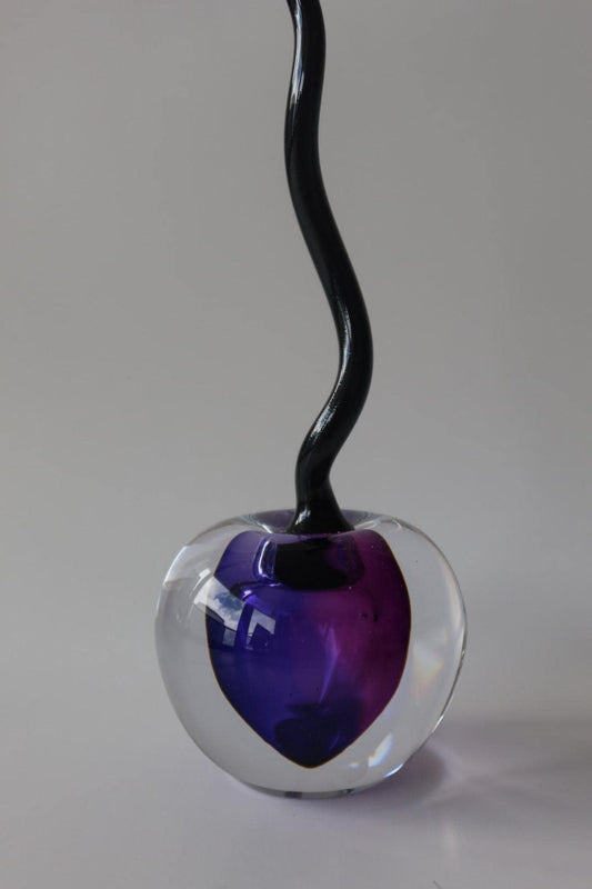 Handmade Blown Art Glass Shaped Sculpture