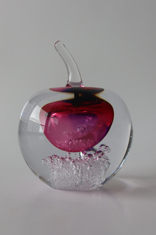 Handmade Blown Art Glass Shaped Sculpture