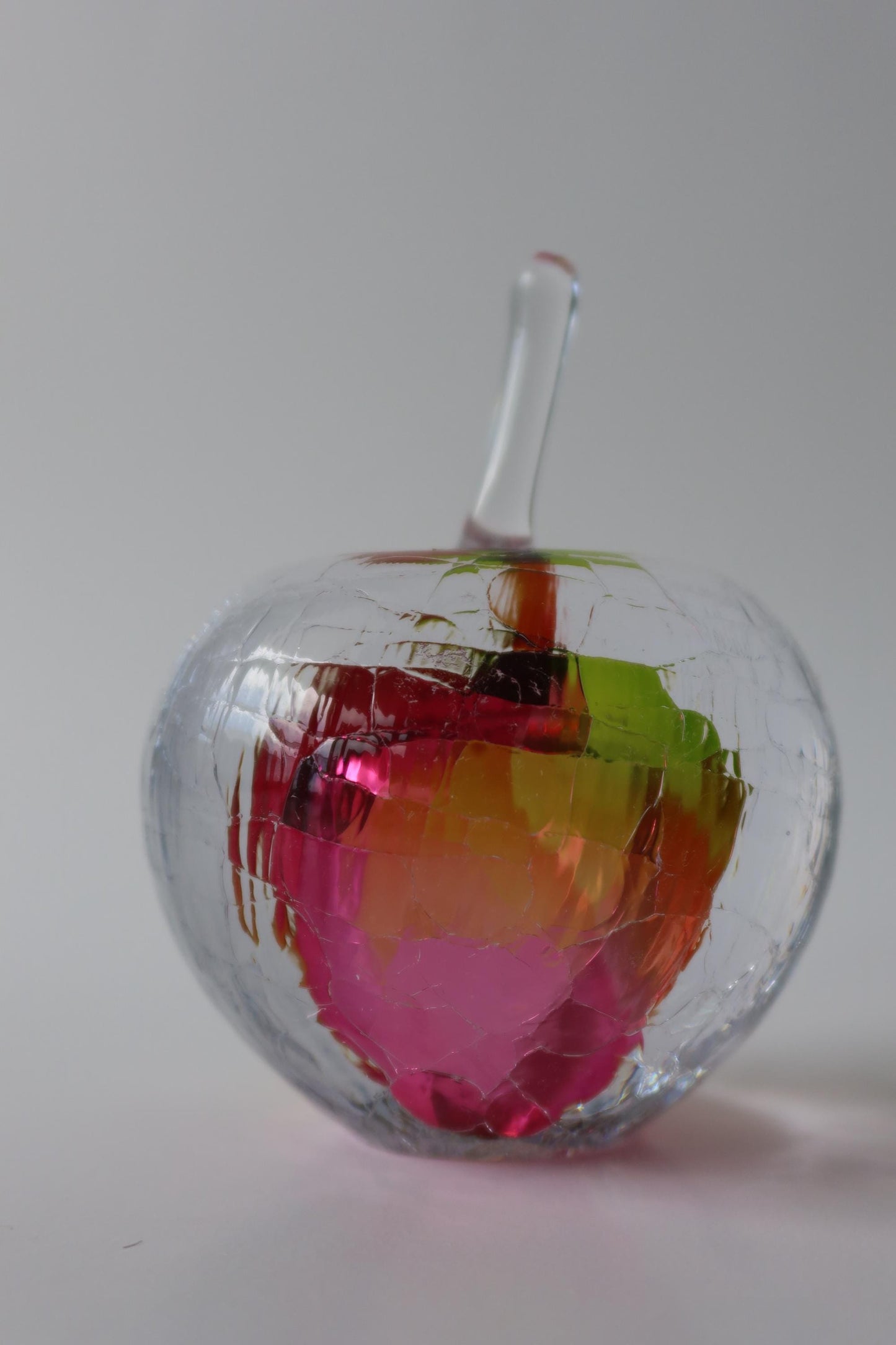 Handmade Blown Art Glass Shaped Sculpture