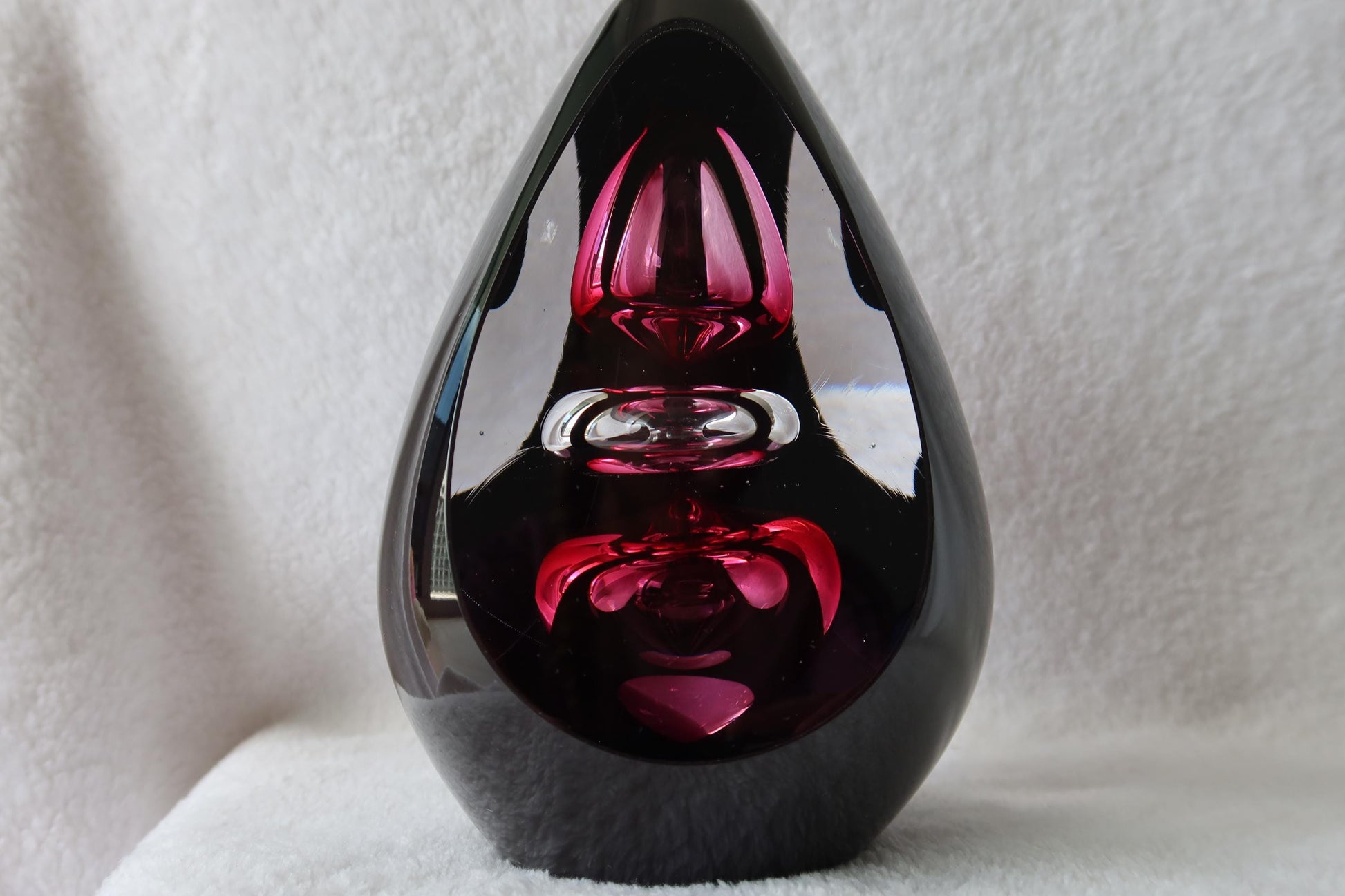 Handmade Blown Art Glass Shaped Sculpture