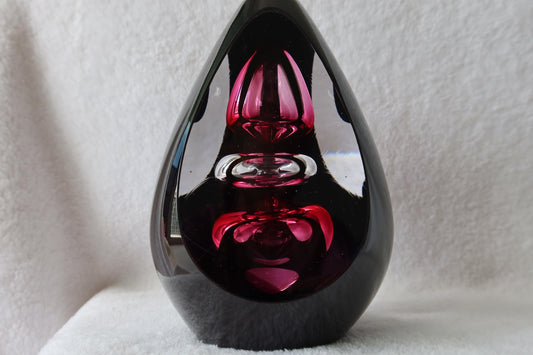Handmade Blown Art Glass Shaped Sculpture