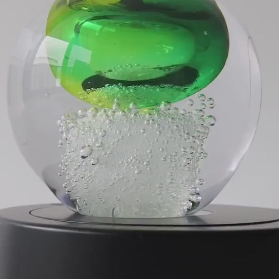 Handmade Blown Art Glass Shaped Sculpture