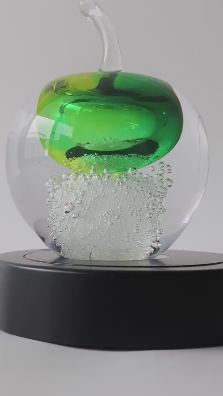 Handmade Blown Art Glass Shaped Sculpture