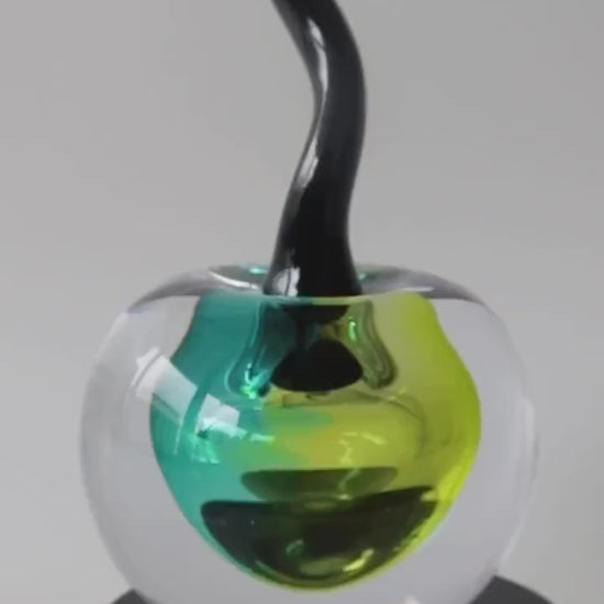 Handmade Blown Art Glass Shaped Sculpture