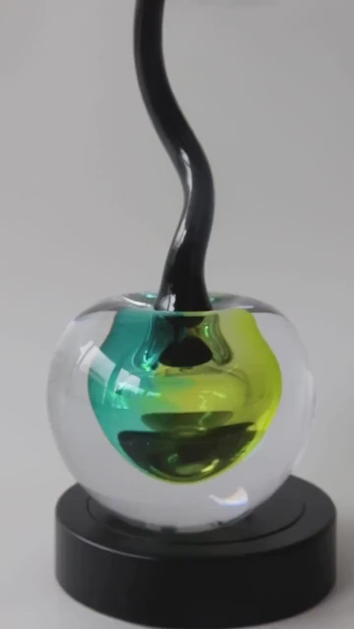 Handmade Blown Art Glass Shaped Sculpture